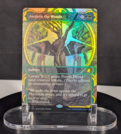 MTG Awaken the Woods FOIL NM Strixhaven Archive SOA #0049 Mythic - Image 1