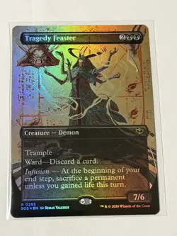 Tragedy Feaster Borderless Secrets of Strixhaven Foil 293 - Image 1
