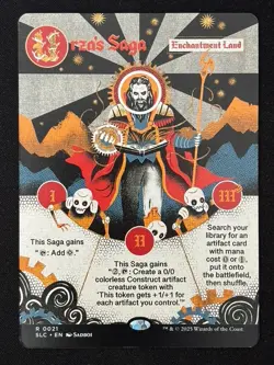 1x MTG Urza's Saga - Secret Lair Countdown Kit (SLC) #21 - Magic the Gathering - Image 1