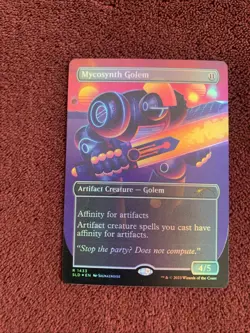 Mycosynth Golem (Rainbow Foil) Secret Lair Drop Foil - Image 1