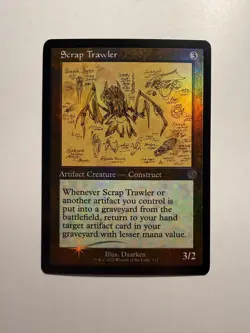 Scrap Trawler (Schematic) 112 MTG The Brothers' War: Retro Frame Artifacts Foil - Image 1