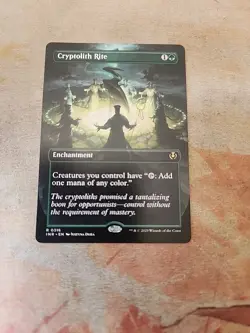 Cryptolith Rite Borderless Innistrad Remastered MTG LP - Image 1