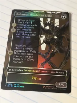 Dion, Bahamut's Dominant (Borderless) Final Fantasy Foil - Image 2