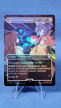 Crystal Fragments (Borderless) Foil M/NM 🔮 - Image 1