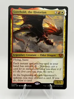 MTG Lorehold, the Historian Secrets of Strixhaven 201 NM Regular - Image 1