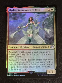 MTG Final Fantasy Rydia, Summoner of Mist Foil 0239 NM - Image 1