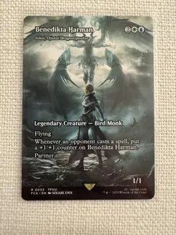 Benedikta Harman - Ishai, Ojutai Dragonspeaker (Showcase) Error R0053 FF MTG NM - Image 1