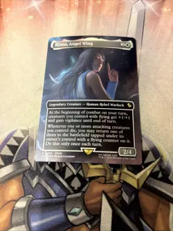 Rinoa, Angel Wing (Borderless) Commander: Final Fantasy Foil - Image 1