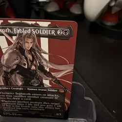 MTG Final Fantasy Sephiroth, Fabled SOLDIER Borderless Non-Foil Mythic M 0382 - Image 3