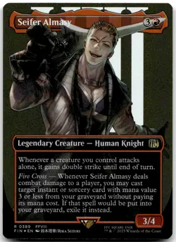 MTG Seifer Almasy Final Fantasy FIN #389 rare Foil NM **HOT**! - Image 1