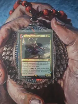 Terra Magical Adept Foil Final Fantasy Magic: The Gathering NM Condition - Image 1