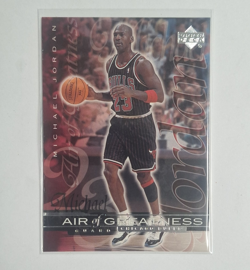 Upper Deck 1999-00 Michael Jordan #145 Chicago Bulls Air of Greatness NBA - Image 1
