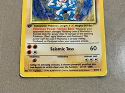 Pokemon TCG Machamp Base Set 8/102 Holo 1st Edition Holo Rare - Image 3
