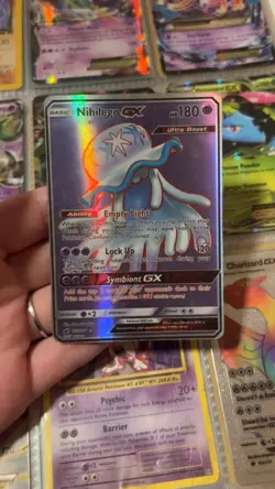 Pokemon TCG Nihilego GX Crimson Invasion 103/111 Holo Ultra Rare - Image 3