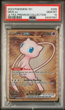 2023 POKEMON 151 ULTRA-PREMIUM COLLECTION #205 MEW EX PSA 10 - Image 1