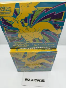 Pokemon TCG Ascended Heroes Pokemon Center Sealed Elite Trainer Box ETB x2 - Image 1