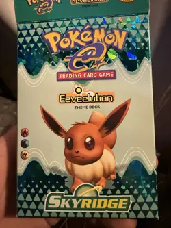 Pokemon Eeveelution Theme Deck Skyridge E-Series OPENED But Mint And Complete - Image 1