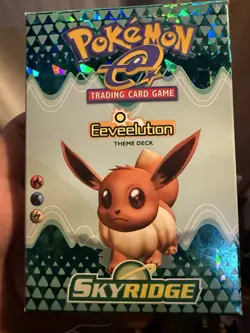 Pokemon Eeveelution Theme Deck Skyridge E-Series OPENED But Mint And Complete - Image 2