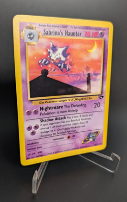 Sabrina's Haunter - Gym Challenge Unlimited 55/132 - Pokemon TCG (Vintage WoTC) - Image 2