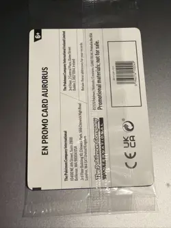 Aurorus 024/088 - Cosmo Holo - Pokemon Perfect Order Stamped Promo SEALED - Image 2