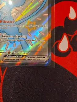 Pokemon TCG: Paldean Fates (216/091) Mew EX Full Art Shiny (NM) - Image 5