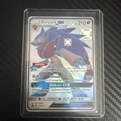 Pokemon Zoroark GX Hidden Fates 77a/73 Holo Secret Rare NM/M - Image 1