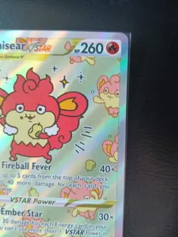 Pokemon TCG Simisear VSTAR GG37/GG70 Crown Zenith: Galarian Gallery NM 💎💎💎💎 - Image 3