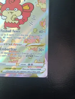 Pokemon TCG Simisear VSTAR GG37/GG70 Crown Zenith: Galarian Gallery NM 💎💎💎💎 - Image 4