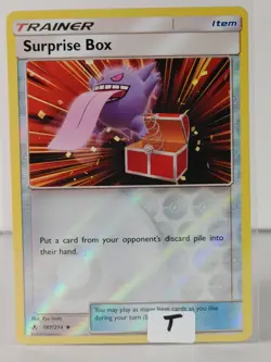 Surprise Box - Reverse Holo - SM: Unbroken Bonds #187 - POKEMON -LP -U Pick - Image 2
