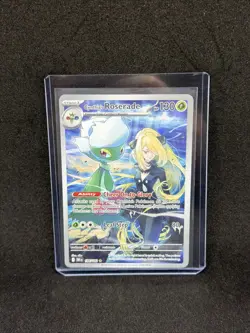 Cynthia’s Roserade Illustration Rare 184/182 - Pokemon Destined Rivals 2025 NM - Image 1