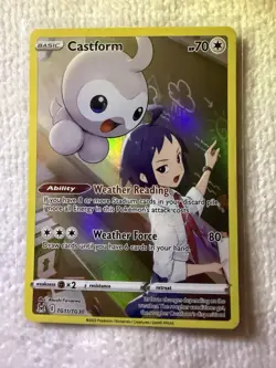 Castform TG11/TG30 Holo Lost Origin Trainer Gallery Pokemon NM/M LOR - Image 1