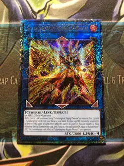* SALAMANGREAT RAGING PHOENIX * QUARTER CENTURY SECRET RARE RA04-EN083 YUGIOH! - Image 1