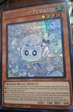Yugioh Mulcharmy Fuwalos Prismatic Secret Rare MP25-EN102 - Image 1