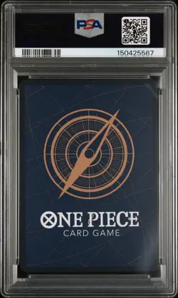 2025 ONE PIECE OP07-073 BANDAI CARD GAMES FEST 25-26 MONKEY D LUFFY PROMO PSA 10 - Image 2