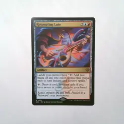 MTG Resonating Lute Secrets of Strixhaven NM - Image 1