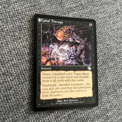 MTG Cabal Therapy Judgment Regular NM - Image 2