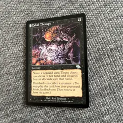 MTG Cabal Therapy Judgment Regular NM - Image 3