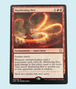 Maddening Hex, Forgotten Realms, NM Near Mint, Magic the Gathering MTG - Image 1