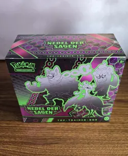 Pokemon Top Trainer Box ETB Karmesin & Purpur - Nebel der Sagen OVP & Versiegelt - Image 2