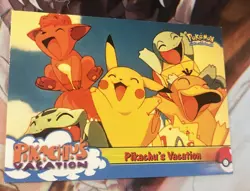 Topps Pokemon Pikachu’s Vacation “Pikachu’s Vacation” #42 Non-Holo LP - Image 1