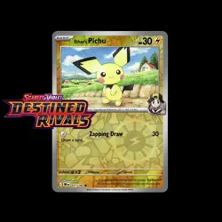 Pokemon TCG Ethan's Pichu 071/182 | Destined Rivals | Reverse Holo | NM - Image 1