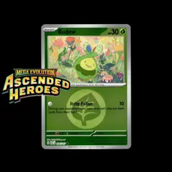Pokemon TCG Budew 016/217 Ascended Heroes Energy Reverse Holo NM - Image 1
