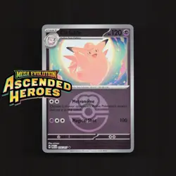 Pokemon TCG Clefable 075/217 | Ascended Heroes | Love Ball Reverse Holo | NM - Image 1