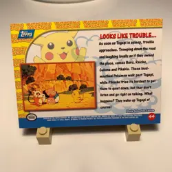 Pokemon TCG Looks Like Trouble... Pokemon Topps Pikachu's Vacation 44 - Image 2