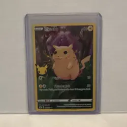Pikachu 005/025 Celebrations Holo Rare 60 HP Mitsuhiro Arita Pokemon TCG - Image 1