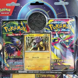 Pokemon Mega Evolution & Phantasmal Flames 2-Pack Blister SEALED - Raikou new - Image 1