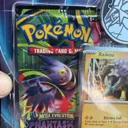 Pokemon Mega Evolution & Phantasmal Flames 2-Pack Blister SEALED - Raikou new - Image 2