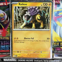 Pokemon Mega Evolution & Phantasmal Flames 2-Pack Blister SEALED - Raikou new - Image 3