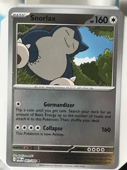 Snorlax Perfect Order English 063/088 Basic Reverse Holofoil Rare - Image 1