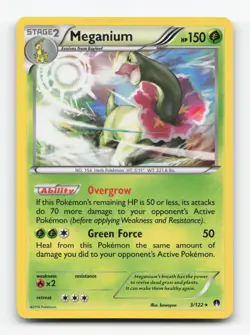 Pokemon TCG - Meganium 3/122 Near Mint Holo Rare BREAKpoint - Image 1